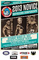 Click image for larger version.&nbsp;

Name:	2013-MABBA-Novice-Bodybuilding-Championships-Poster.jpg&nbsp;
Views:	2412&nbsp;
Size:	114.5 KB&nbsp;
ID:	34316